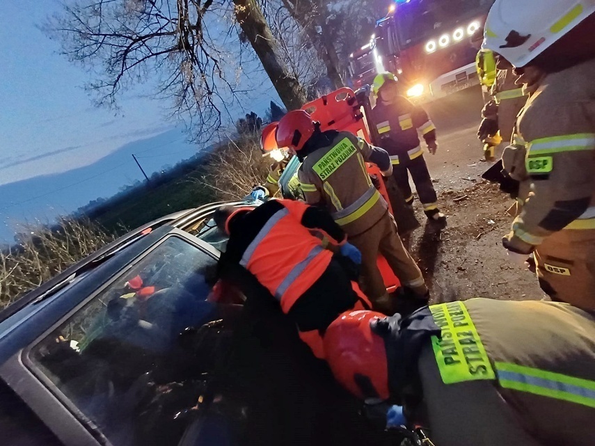 Elbląg, Jechał bez uprawnień, uderzył w drzewo (aktualizacja) Elbląg, Jechał bez uprawnień, uderzył w drzewo (aktualizacja)