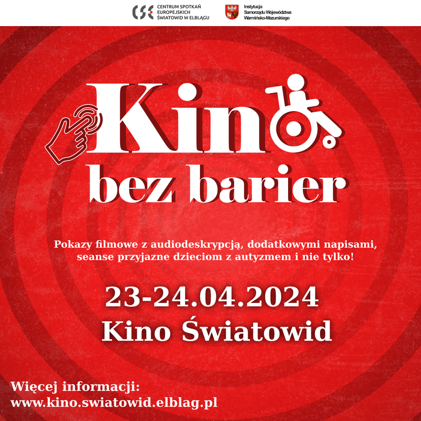 Elbląg, Kino bez barier w Światowidzie