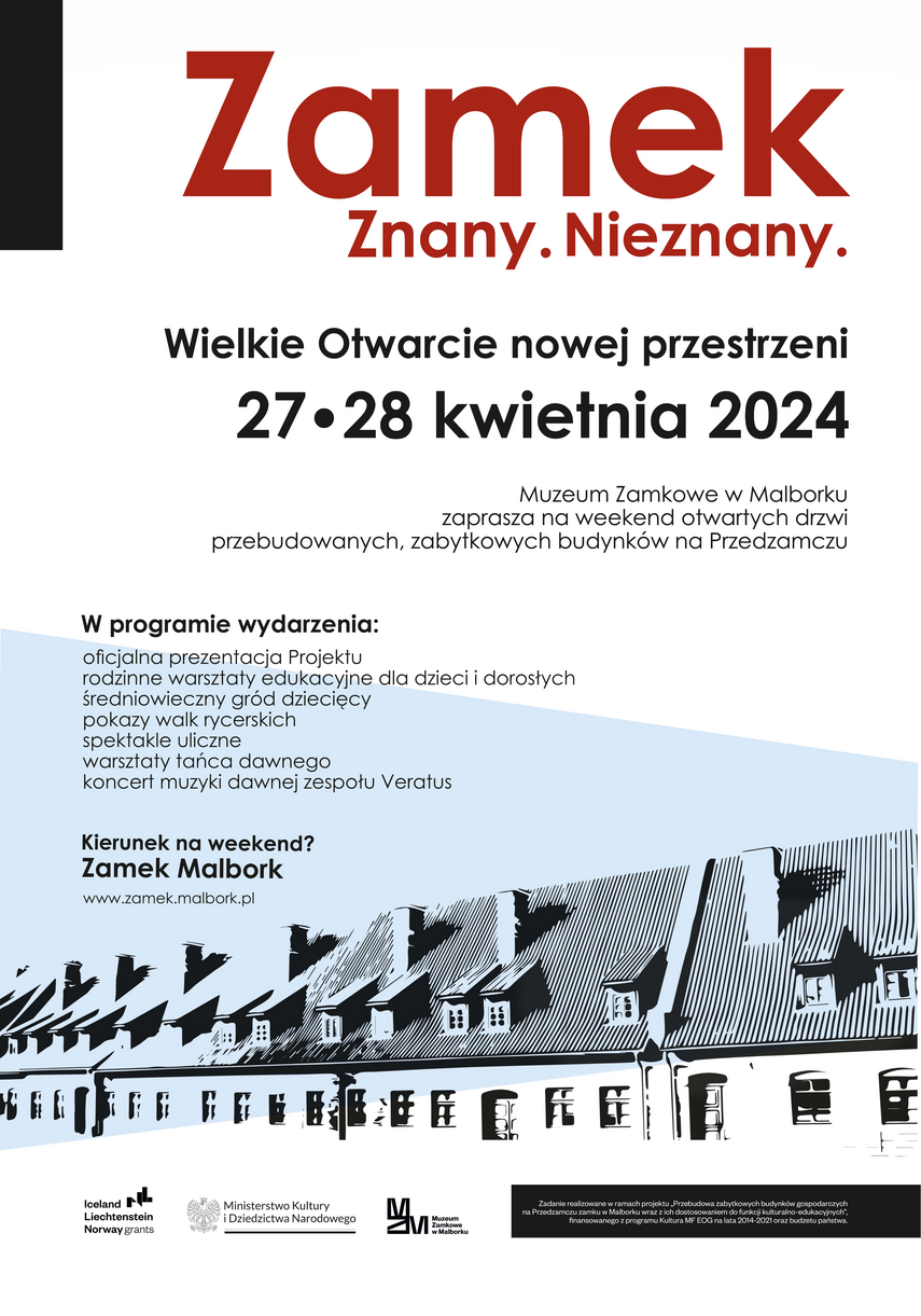 Elbląg, Przedzamcze w Malborku otwiera się na turystów Elbląg, Przedzamcze w Malborku otwiera się na turystów