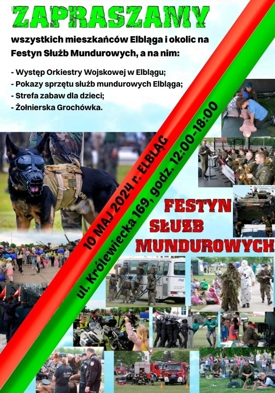 Elbląg, Festyn Służb Mundurowych