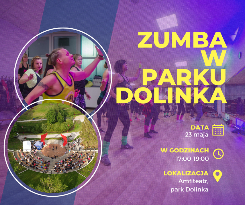 Elbląg, Zumba w parku Dolinka 