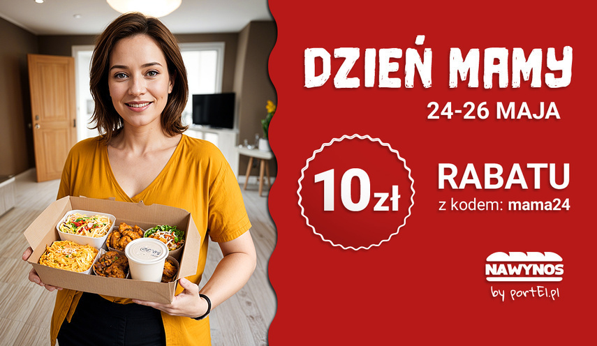 Smaczne rabaty na Dzień Mamy. Zamów NaWynos już dziś!