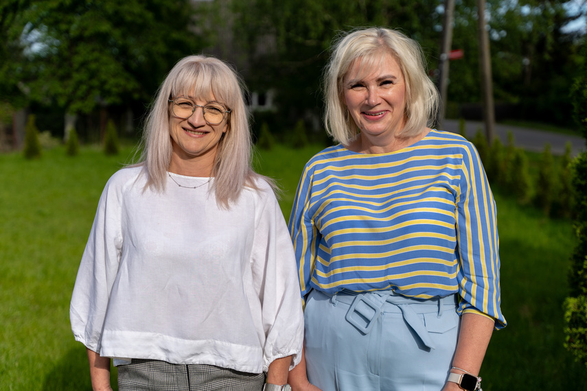 Elbląg, Od lewej Justyna Wirkus, Małgorzata Pikulska.