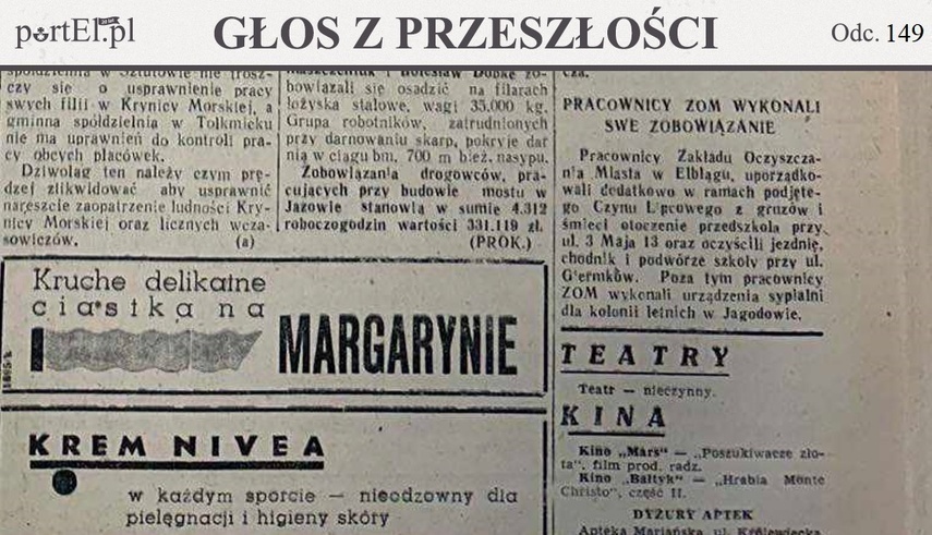 Elbląg, Dziwoląg ten należy czym prędzej zlikwidować (Głos z przeszłości, odc. 149)