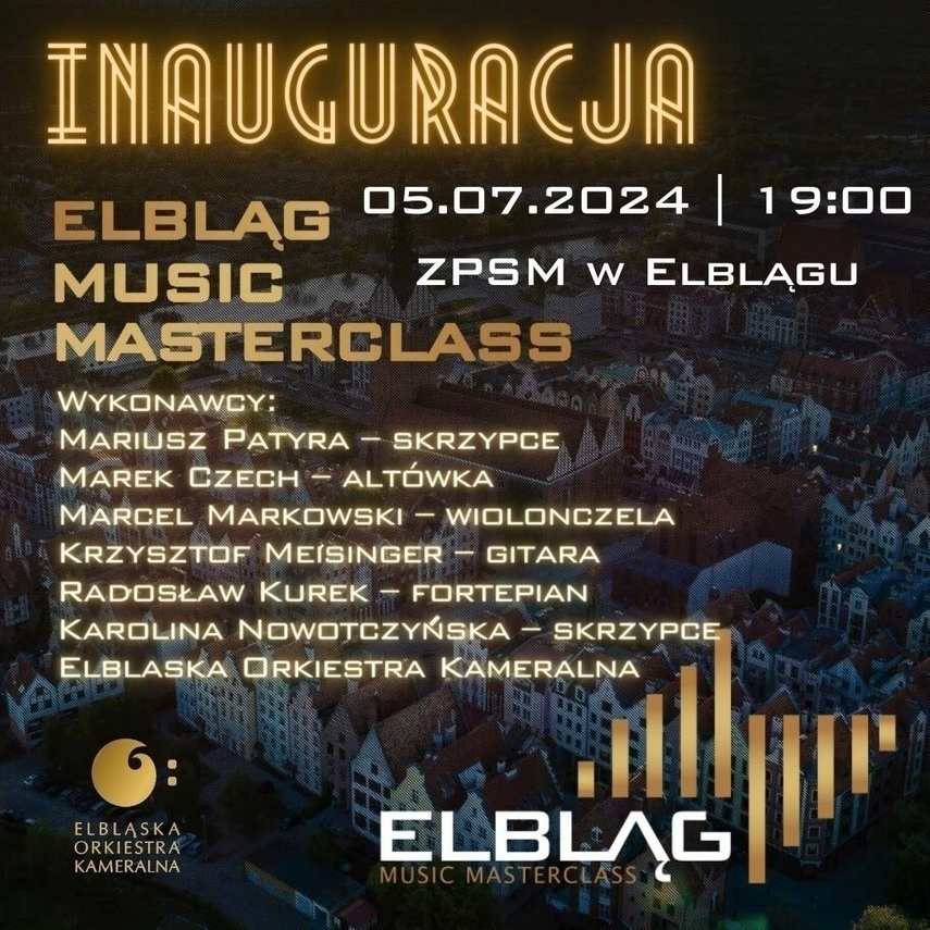 Elbląg, Bezpłatny koncert inaugurujący warsztaty EMM