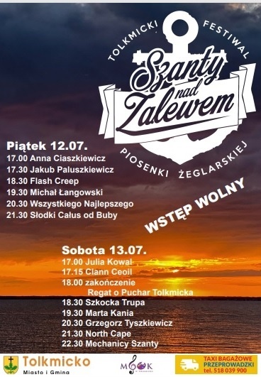 Elbląg, Szanty nad Zalewem