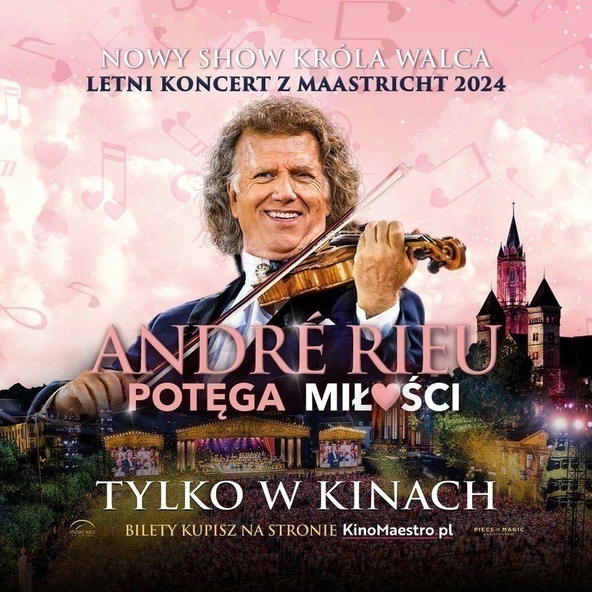 André Rieu. „Potęga miłości” w Kinie Światowid