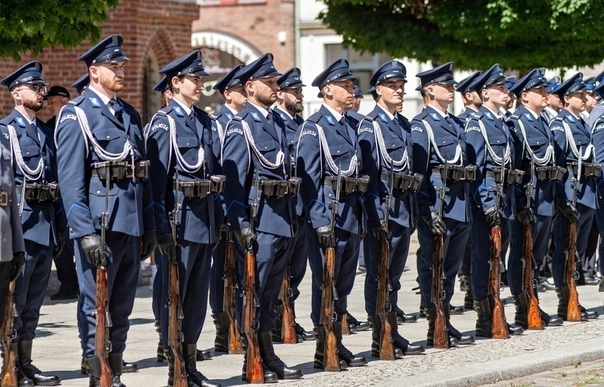 Elbląg, Policjanci świętują