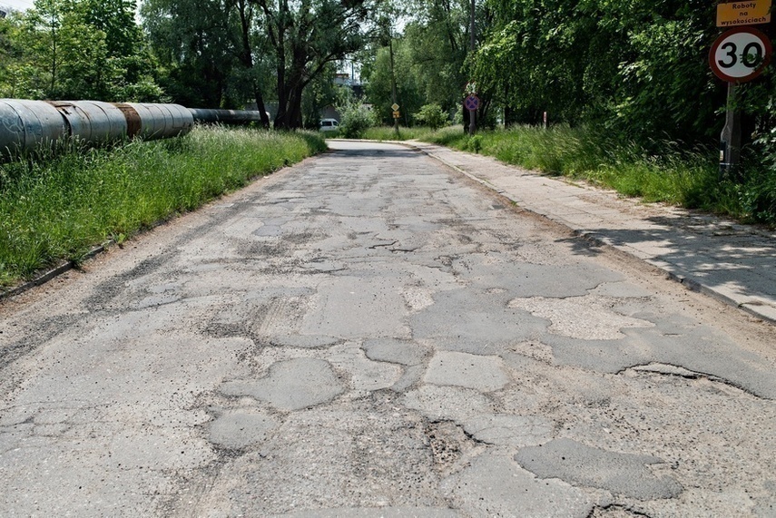 Elbląg, Tak obecnie wygląda nawierzchnia ul. Portowej