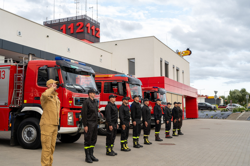 Elbląg, Oddali hołd strażakom, którzy zginęli na służbie