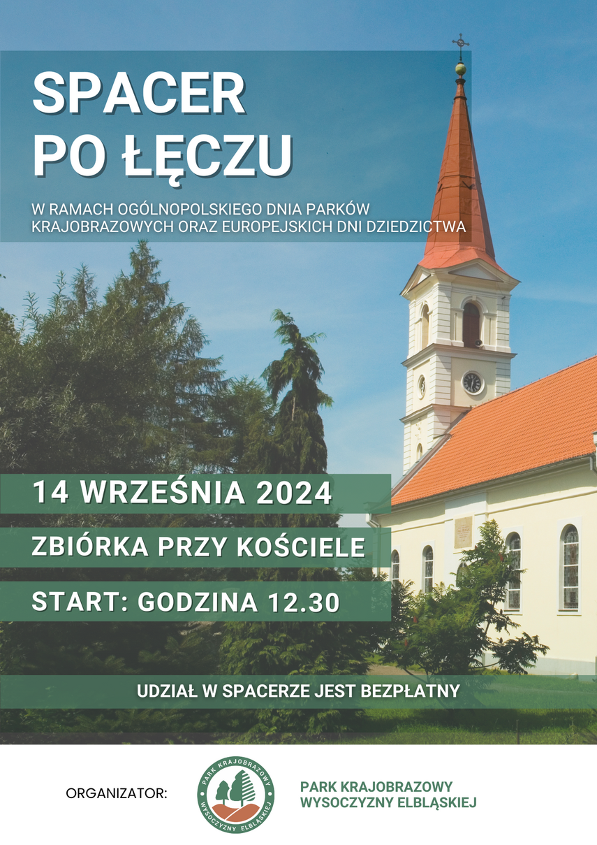 Elbląg, Spacer przyrodniczo-historyczny po Łęczu