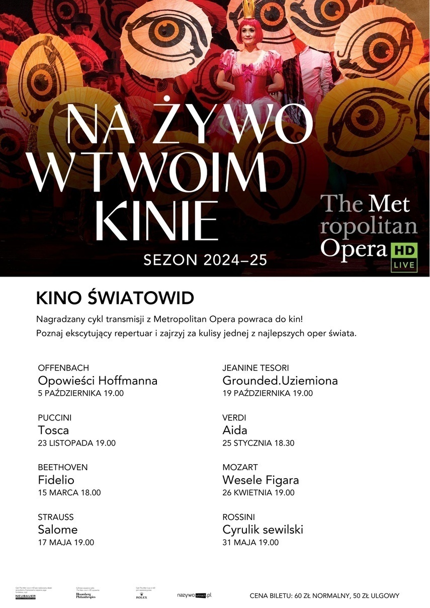 Elbląg, 16. sezon z The Metropolitan Opera