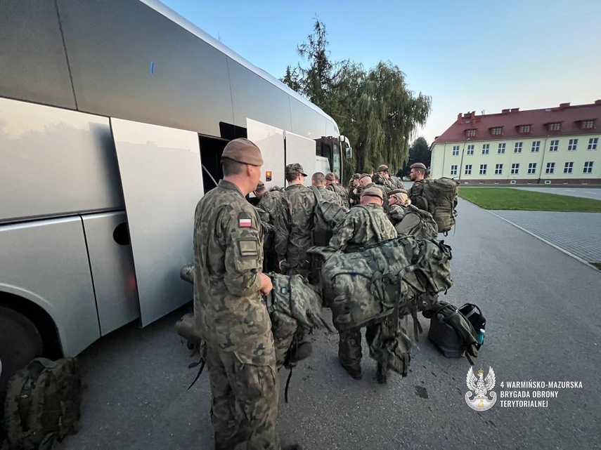 Elbląg, Żołnierze WOT na pomoc powodzianom