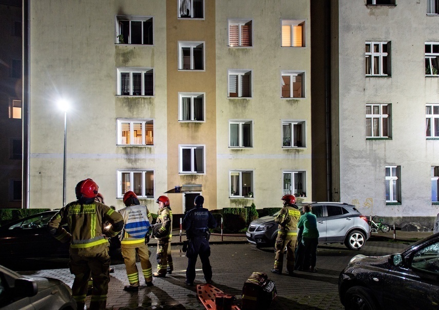 Elbląg, Pożar na Powstańców Warszawskich