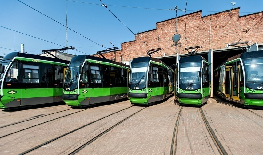 Elbląg, W ostatnich latach miasto kupiło pięć nowych tramwajów od firmy Modetrans