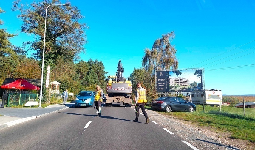 Elbląg, Na drodze trwają ostatnie prace,