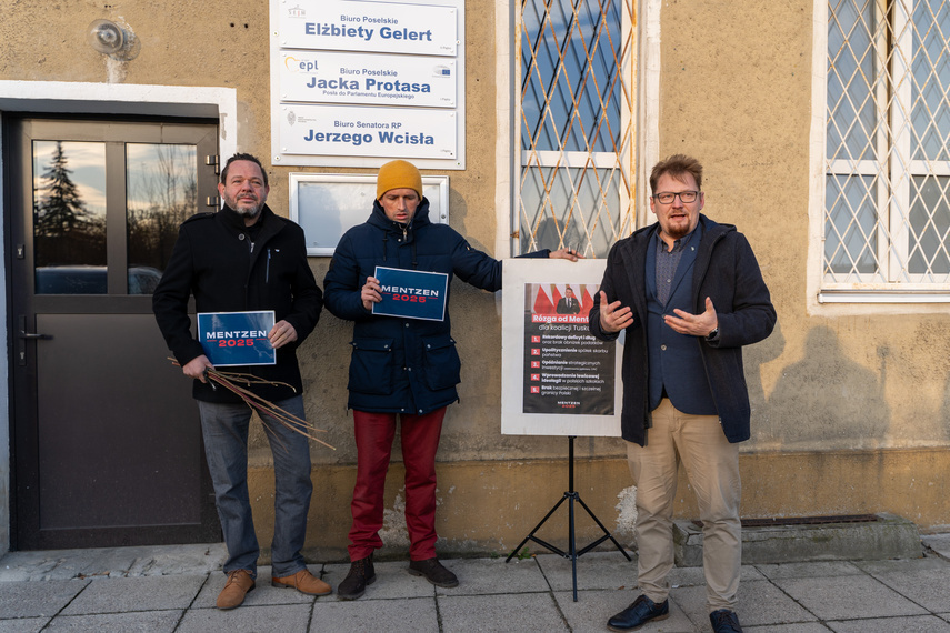 Elbląg, Od lewej Marek Żywuszko, Paweł Jankowski, Dawid Chorąży.