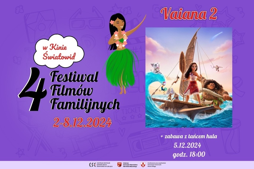 Elbląg, „Vaiana 2 w Kinie Światowid Elbląg, „Vaiana 2 w Kinie Światowid