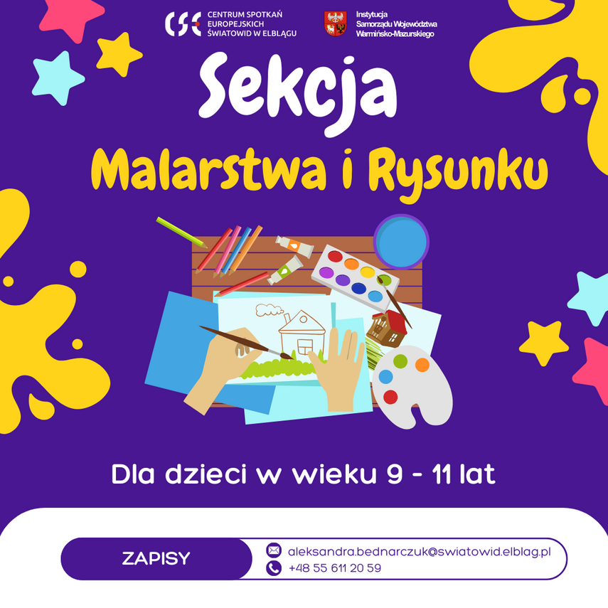 Miłośnicy malarstwa i rysunku poszukiwani Miłośnicy malarstwa i rysunku poszukiwani