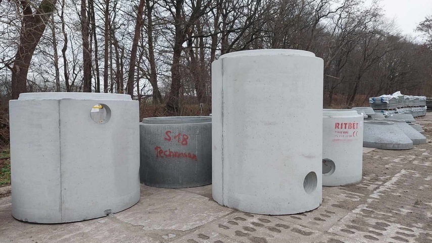 Elbląg, Trwa budowa nowej drogi w Kadynach, Elbląg, Trwa budowa nowej drogi w Kadynach,