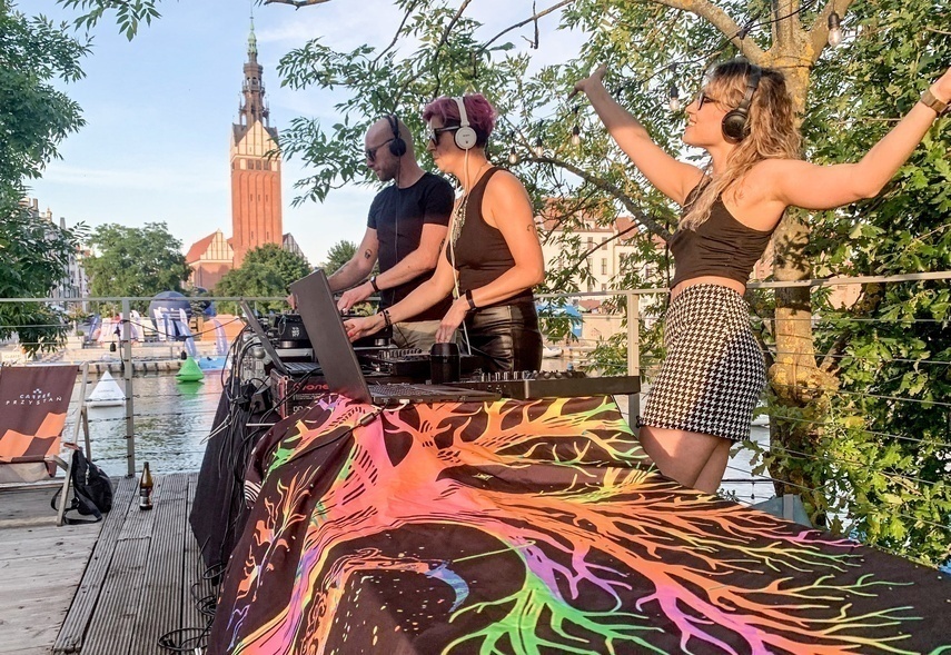 Elbląg, Silent disco nad rzeką Elbląg, Elbląg, Silent disco nad rzeką Elbląg,
