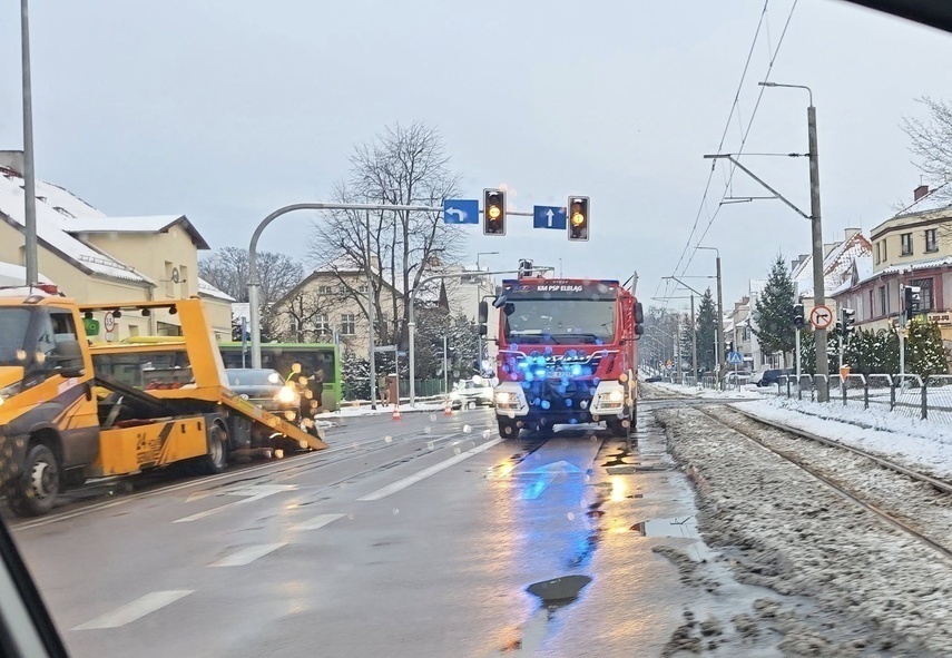 Elbląg, Kolizja na Bema