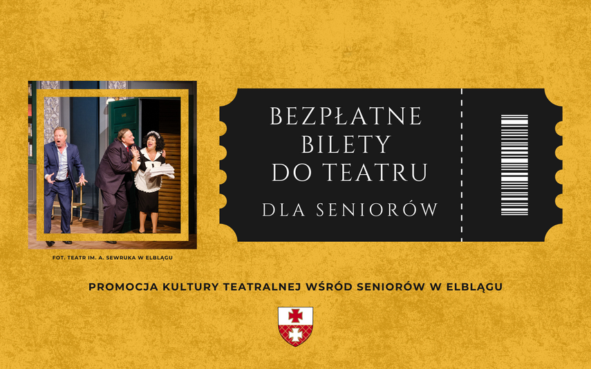 Elbląg, Bilety do teatru dla seniorów Elbląg, Bilety do teatru dla seniorów
