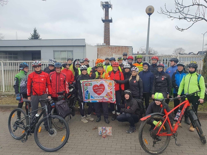 Elbląg, Start rowerowego sezonu podczas WOŚP Elbląg, Start rowerowego sezonu podczas WOŚP