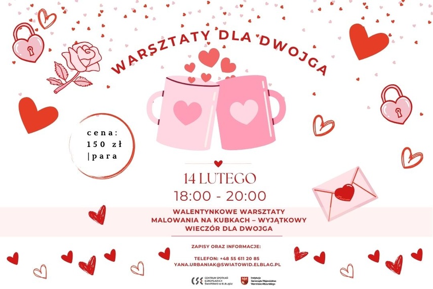 Elbląg, Walentynkowe warsztaty w Światowidzie Elbląg, Walentynkowe warsztaty w Światowidzie
