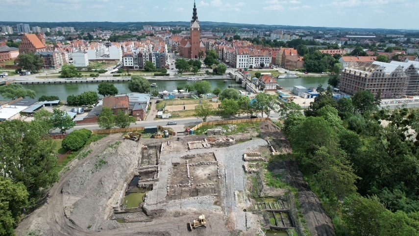 Elbląg, Co odkryli archeolodzy przy ulicy Warszawskiej