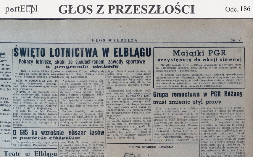 Elbląg, Głos Wybrzeża nr 234, 1950 r.