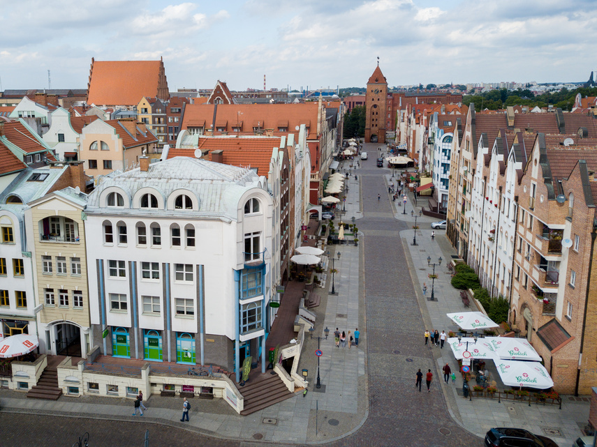 Elbląg, Koperty dla dostawców i rotacyjne parkowanie