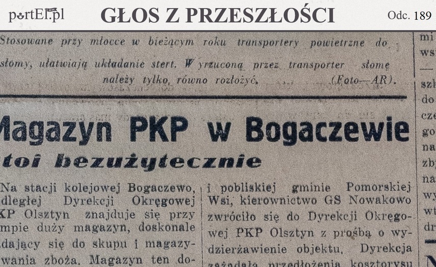 Elbląg, Głos Wybrzeża nr 230, 1950 r.