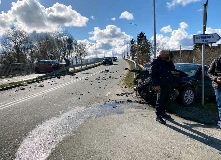 Elbląg, Kolizja w Nowakowie