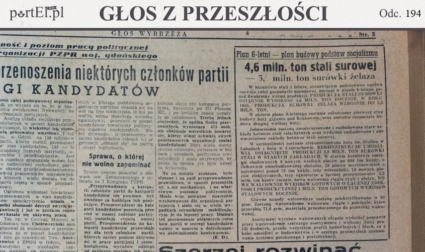 Elbląg, "Muzyka, śpiew i taniec" (Głos z przeszłości, odc. 194) Elbląg, "Muzyka, śpiew i taniec" (Głos z przeszłości, odc. 194)