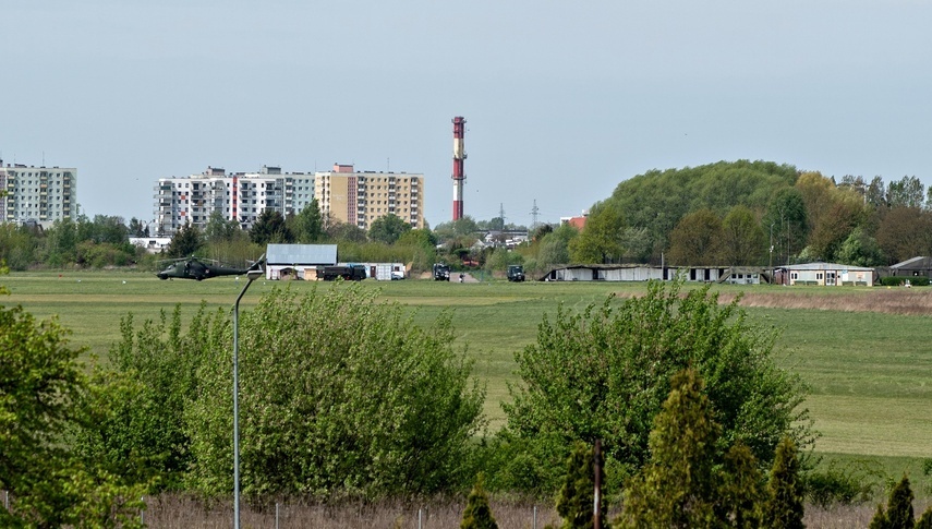 Elbląg, Dlaczego na lotnisku Aeroklubu Elbląskiego stacjonuje wojsko Elbląg, Dlaczego na lotnisku Aeroklubu Elbląskiego stacjonuje wojsko