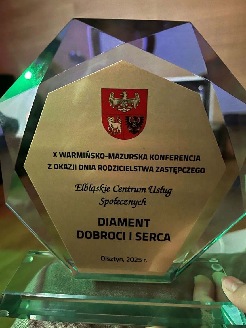 Elbląg, Diament Dobroci i Serca dla ECUS Elbląg, Diament Dobroci i Serca dla ECUS