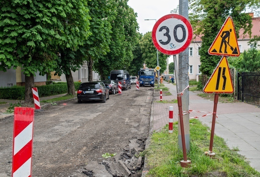 Elbląg, Ogrodowa będzie jak nowa. Uwaga na utrudnienia Elbląg, Ogrodowa będzie jak nowa. Uwaga na utrudnienia