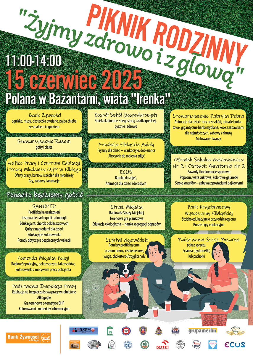 Elbląg, W niedzielę na Piknik Rodzinny do Bażantarni! Elbląg, W niedzielę na Piknik Rodzinny do Bażantarni!