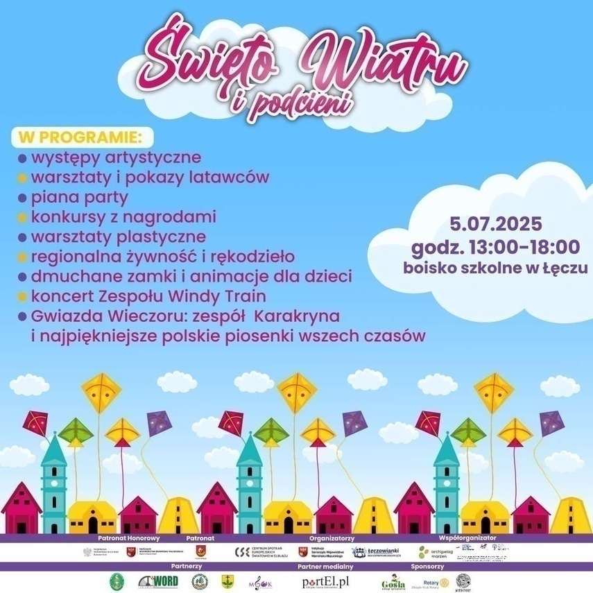 Elbląg, Święto Wiatru i Podcieni w Łęczu 