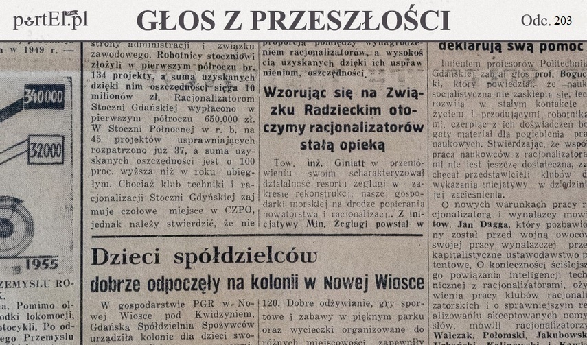 Elbląg, "Na przeszkodzie stoi brak mebli" (Głos z przeszłości, odc. 203)
