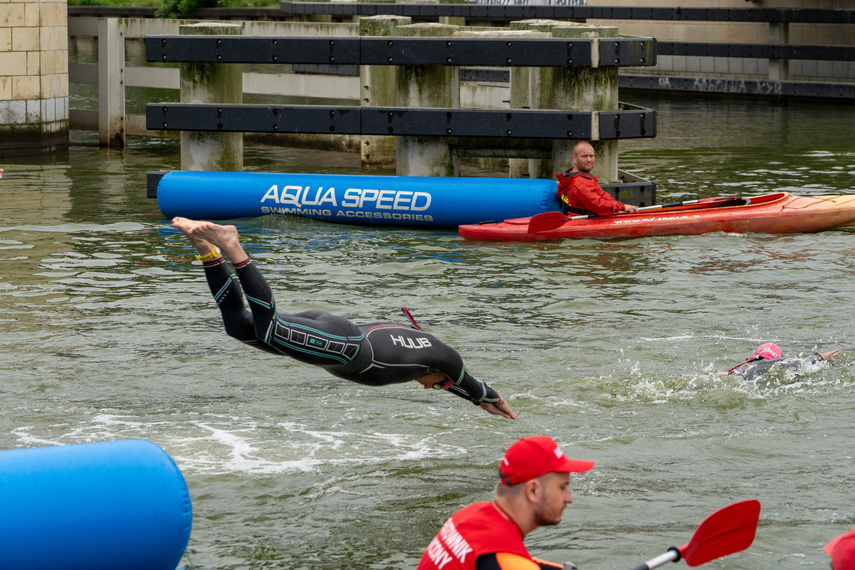 Elbląg, Pływacy i triathloniści opanują starówkę Elbląg, Pływacy i triathloniści opanują starówkę