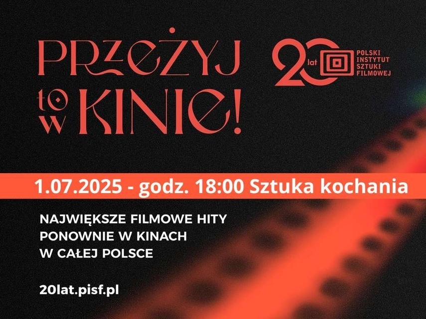 Elbląg, "Sztuka kochania" w Kinie Światowid z okazji 20-lecia PISF