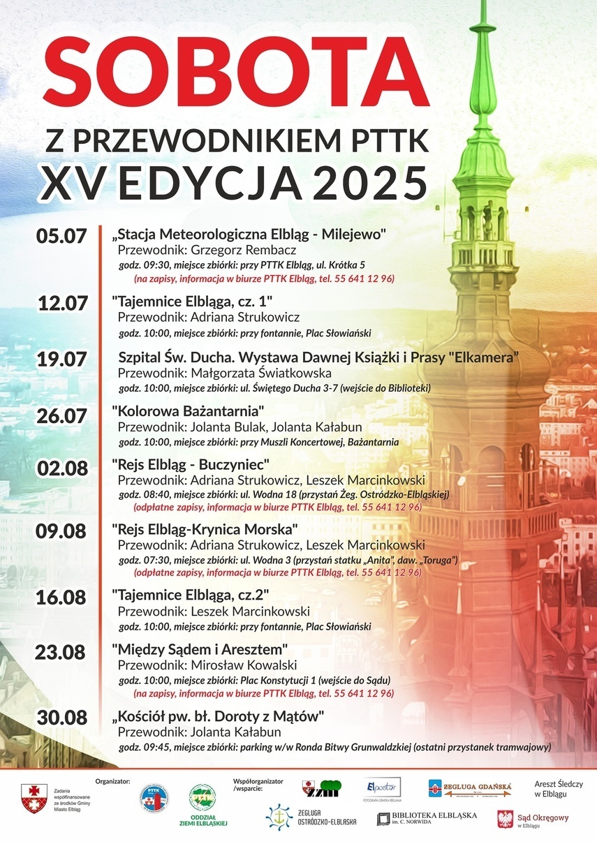 Elbląg, Tajemnice Elbląga z przewodnikiem PTTK Elbląg, Tajemnice Elbląga z przewodnikiem PTTK