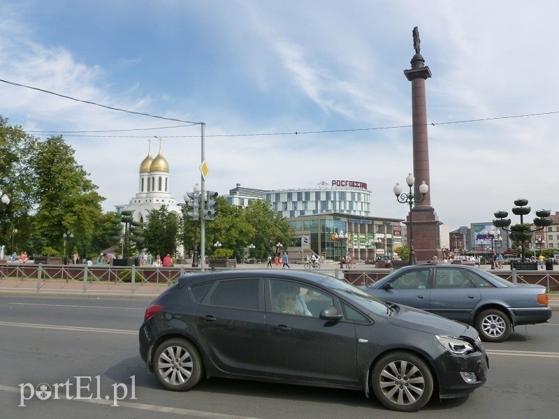 Elbląg, Widok na plac Zwycięstwa w Królewcu (zdjęcie z 2014 r,, autor: RG) Elbląg, Widok na plac Zwycięstwa w Królewcu (zdjęcie z 2014 r,, autor: RG)