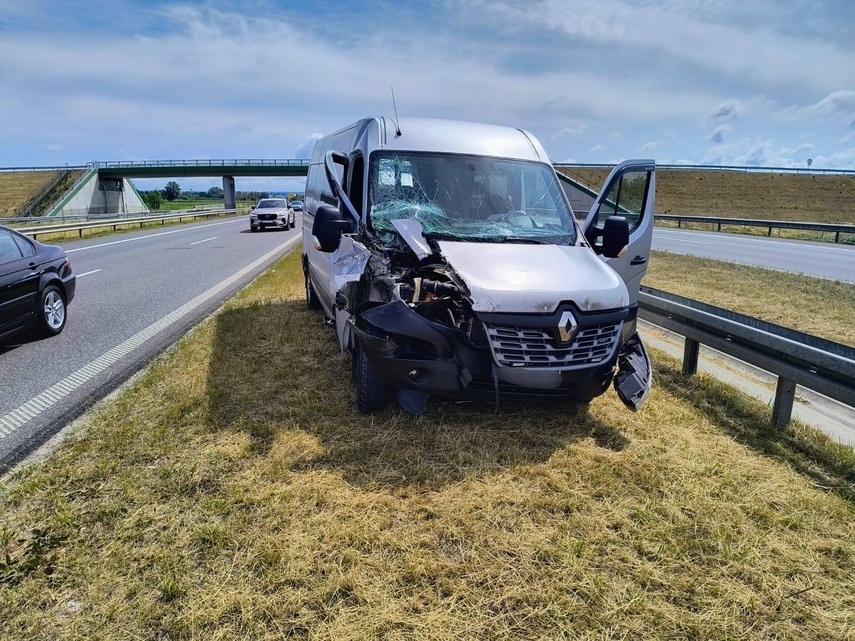 Elbląg, Wypadek na S7, utrudnienia na trasie w kierunku Gdańska (aktualizacja) Elbląg, Wypadek na S7, utrudnienia na trasie w kierunku Gdańska (aktualizacja)
