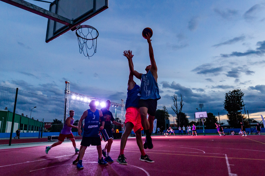 Elbląg, Nocny Turniej Koszykówki 3x3 w Elblągu Elbląg, Nocny Turniej Koszykówki 3x3 w Elblągu