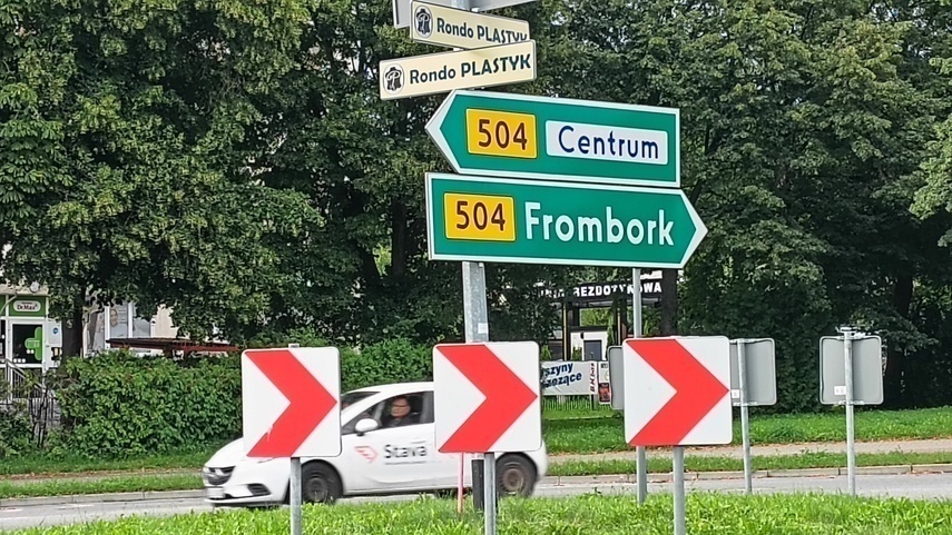 Elbląg, Rondo ma przypominać o Plastyku Elbląg, Rondo ma przypominać o Plastyku