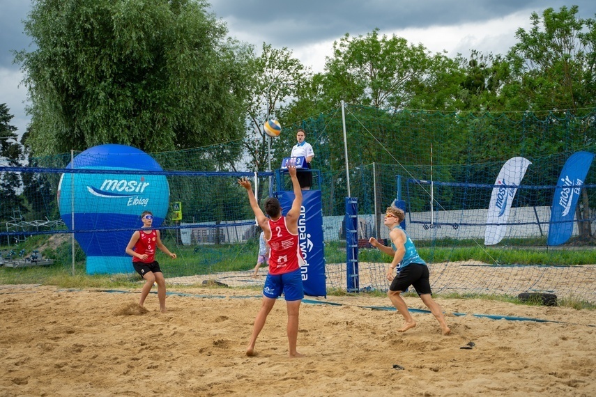Elbląg, Wakacyjny Turniej Siatkówki Plażowej w Parku Wodny Dolinka