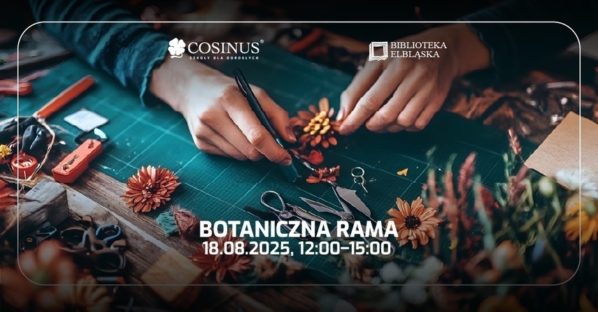 Elbląg, Botaniczna rama w Bibliotece Elbląskiej